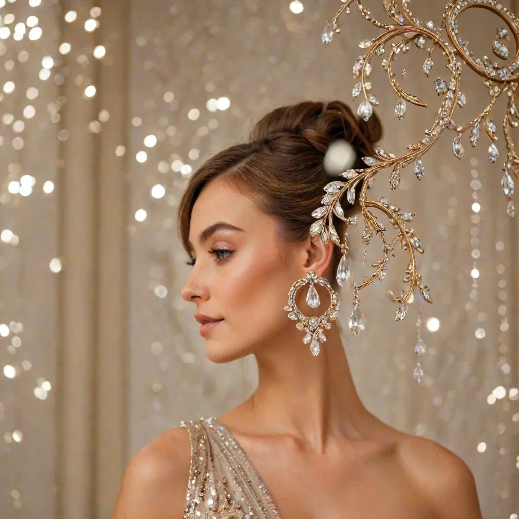 Jakie kolczyki do cekinowej sukienki?