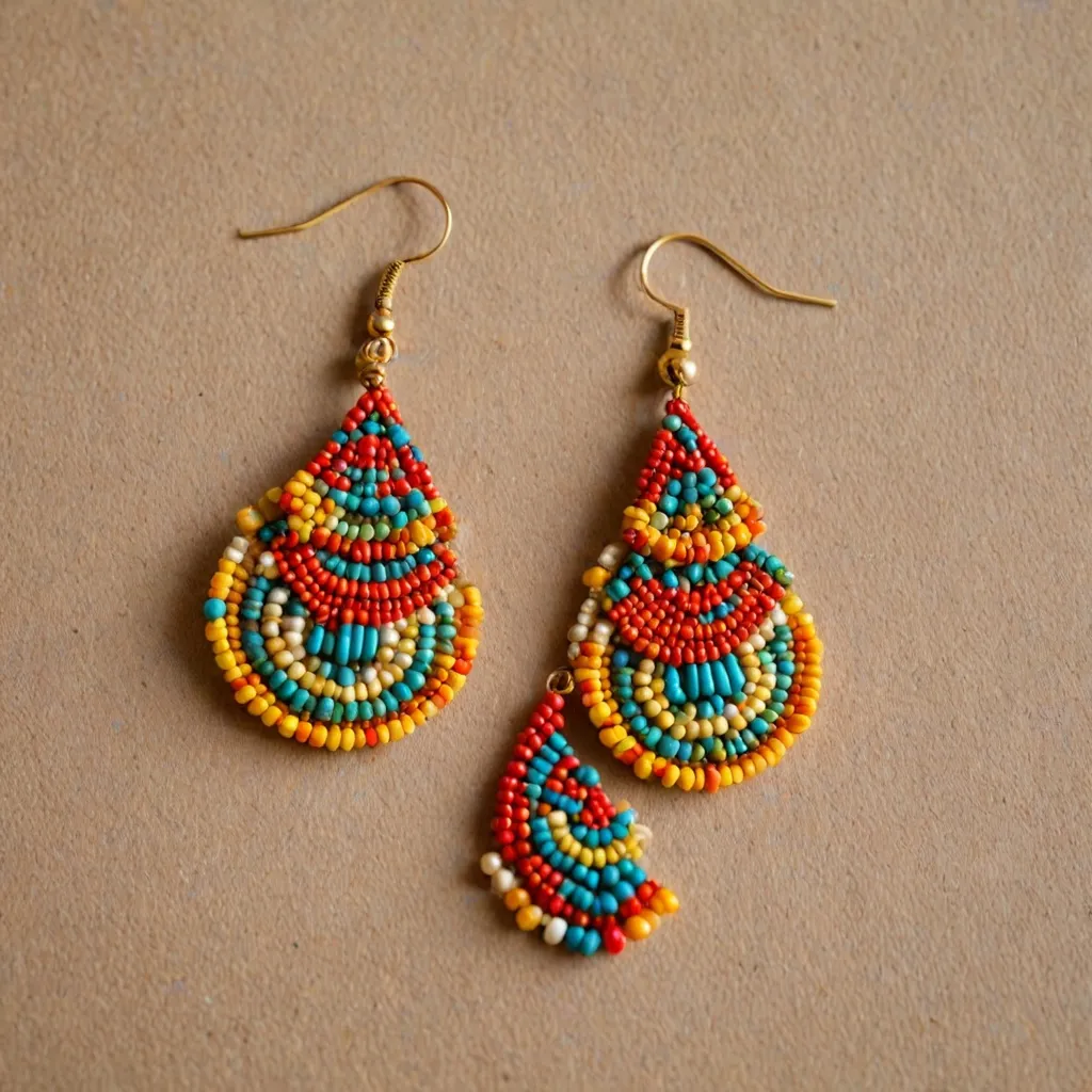 Kolczyki z koralików  - jak zrobić?