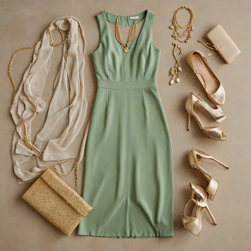 Zielona sukienka – jak dobrać dodatki, by stworzyć harmonijną stylizację?
