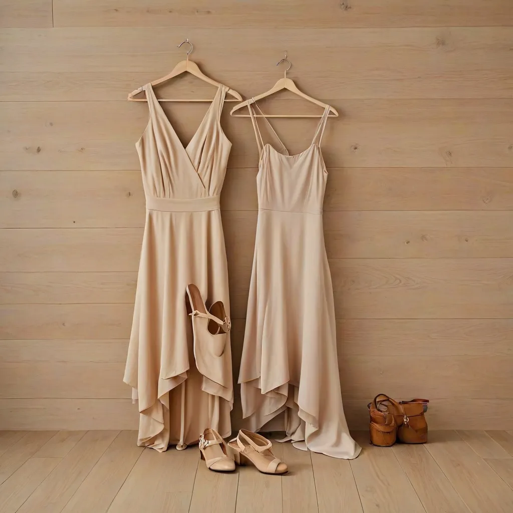 Jakie buty najlepiej pasują do beżowej sukienki?